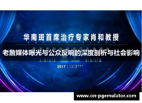 老詹媒体曝光与公众反响的深度剖析与社会影响